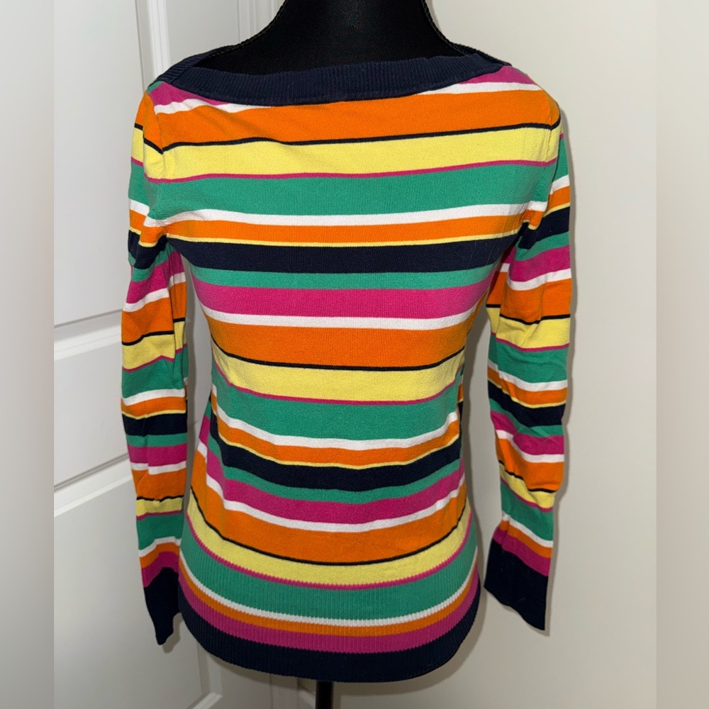 Multi-Color striped sweater